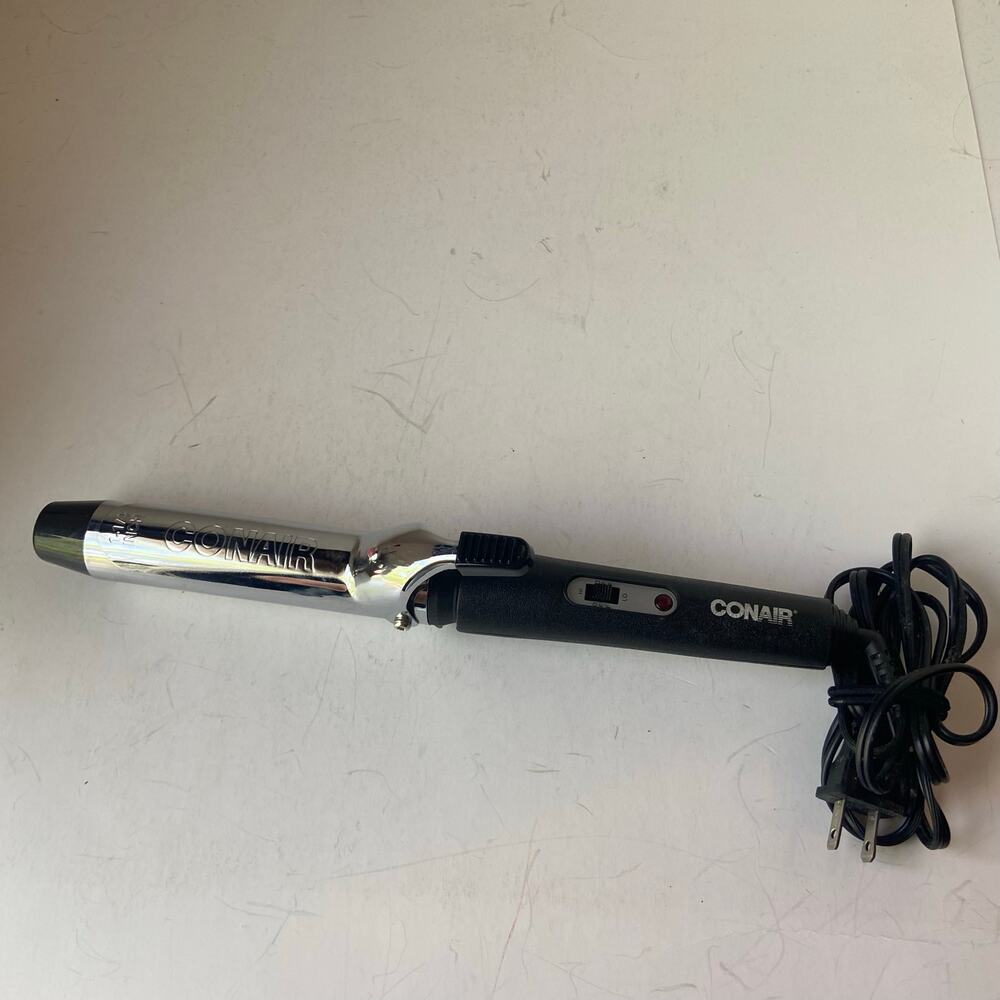 Conair Model Cd26bcdg Hair Curling Iron 1 1/4" Works Great Loose Curls